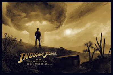 Indiana Jones and the Kingdom of the Crystal Skull Screen Print by Matt Ferguson x Bottleneck Gallery