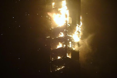 Hotel Pencakar Langit Bintang 5 Di Dubai Saat Terbakar