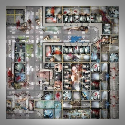 Mapa Zombicide Prison Outbreak