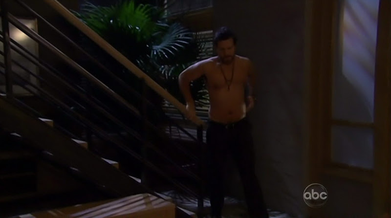 Ted King Shirtless on One Life To Live 20110314