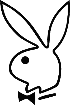 Logo Design on Every Form Of Media The Logo Is Famous Rabbit Wearing A Tuxedo Bow Tie