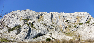 Pared sur de Mugarra