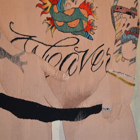 Artist Erin Riley Takes On Feminism Through Her Elaborate Tapestries