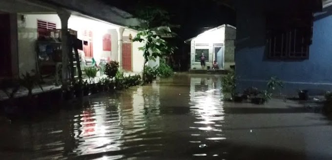 Banjir Susulan Kembali Rendam Pemukiman Warga di Tebing Tinggi