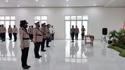 Kapolres Lebak Polda Banten Pimpin Sertijab Kasat Lantas dan Kapolsek Rangkasbitung