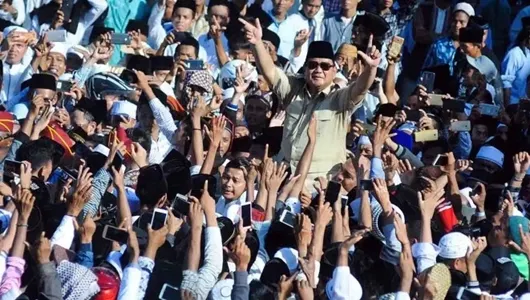 Popularitas Prabowo Melejit, BPN: Alhamdulillah, People Power