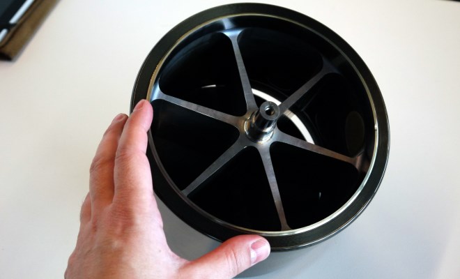 Volvo S60 KERS prototype flywheel