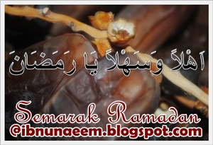 Semarak Ramadan (3) - Menu Berbuka Puasa : Puding Gula 