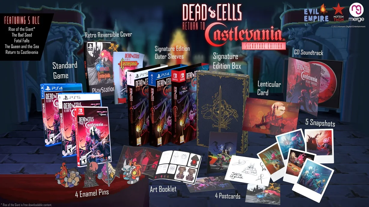Dead Cells: Return to Castlevania Edition coming physically to Nintendo  Switch