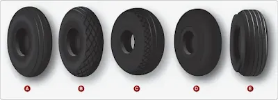 Aircraft tire construction