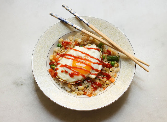 Quick Easy Vegetarian Rice Bowl Recipe