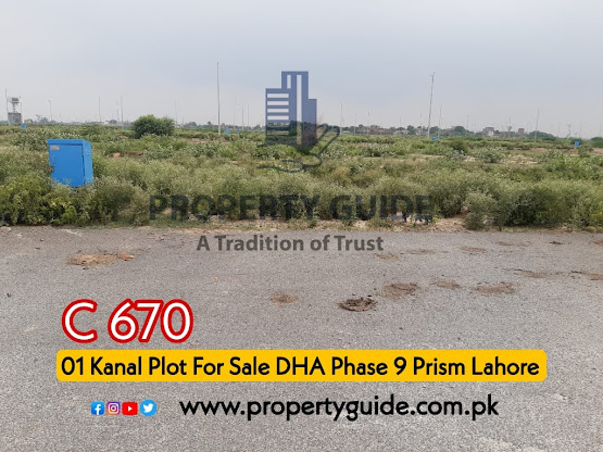 Plot For Sale DHA Phase 9 Prism Lahore