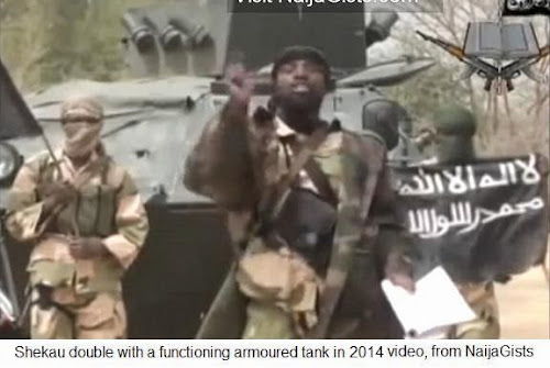 shekau tank Breaking News:  Boko Haram Now Operates with Helicopter