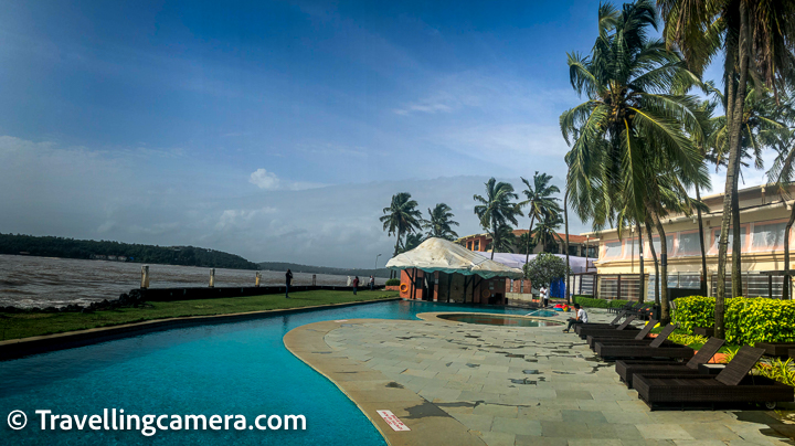 Goa Marriott Resort & Spa is in Panjim and if you move in north direction from it's location, you start seeing all the famous casinos on your left and most of them are approachable through walk as well, but it's a decent walk for 20-25 mins. Other option is to book taxi. Ola/Uber doesn't work in Goa but one can opt for Goa Miles. Some of my colleagues used it and they found it convenient. The famous way to commute in Goa is rent a bike or car.