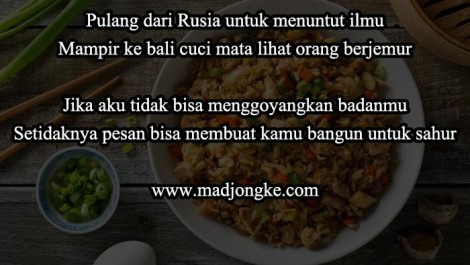 15 Kumpulan Pantun Ucapan Sahur Saat Puasa Ramadhan Madjongke