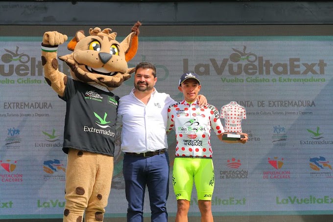 Sossa y el Vigo - Rías Baixas abren su cuenta de victorias en la etapa reina de la Vuelta a Extremadura