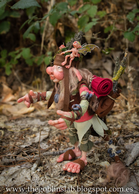 fantasy creature artdoll traveller goblin Elda Moonsteps