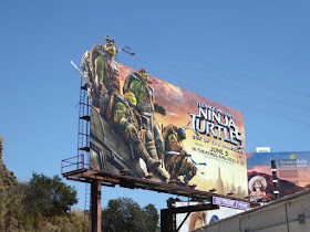 Teenage Mutant Ninja Turtles Out of the Shadows billboard