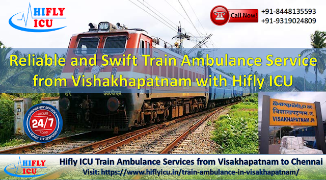 Train Ambulance Service from Chennai