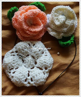 free crochet rose motif pattern