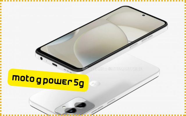 صور توضح تصميم Moto G Power 5G (2024) المرتقب