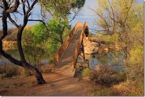 Patagonia Pedestrian bridge