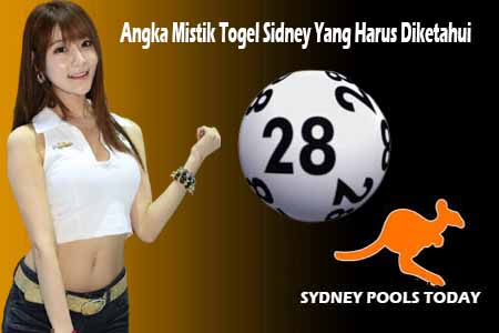 Angka Mistik Togel Sidney Tepat