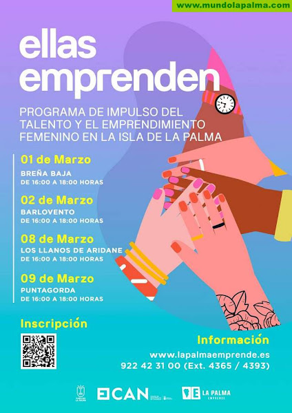 El Cabildo impulsa el talento y el emprendimiento femenino en La Palma a través del programa ‘Ellas Emprenden’