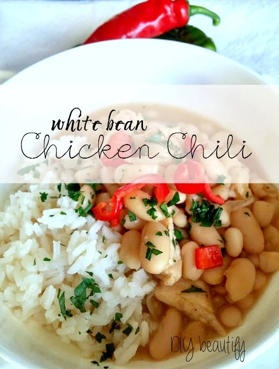 white bean chicken chili