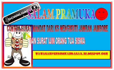 Contoh surat Mandat dari Kepala sekolah dan ijin orang tua ...