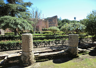 Columnas de granito, Teatro romano Mérida 