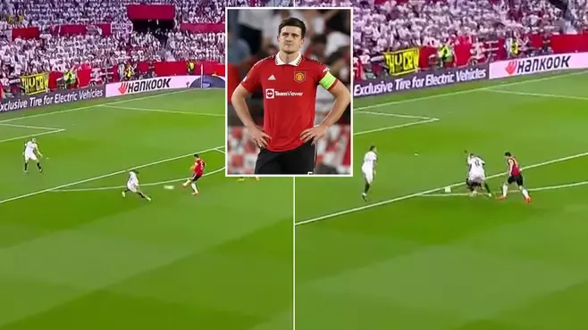 ‘It would still be 0-0!’ - Man United fans all arguing same thing about Harry Maguire’s shocking howler against Sevilla