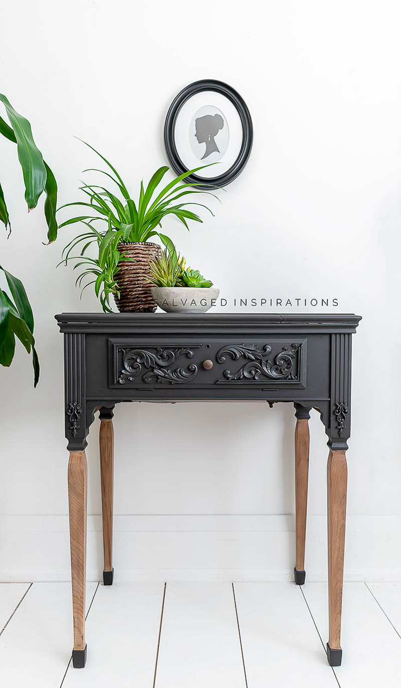 Easy Beginner's Guide: How to Paint Your Furniture Black ⋆ Love Our Real  Life