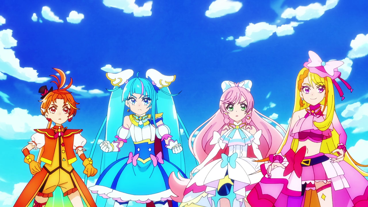 Cure Sky Transformação Dublada (PT BR) Hirogaru Sky Precure! Ep 1 