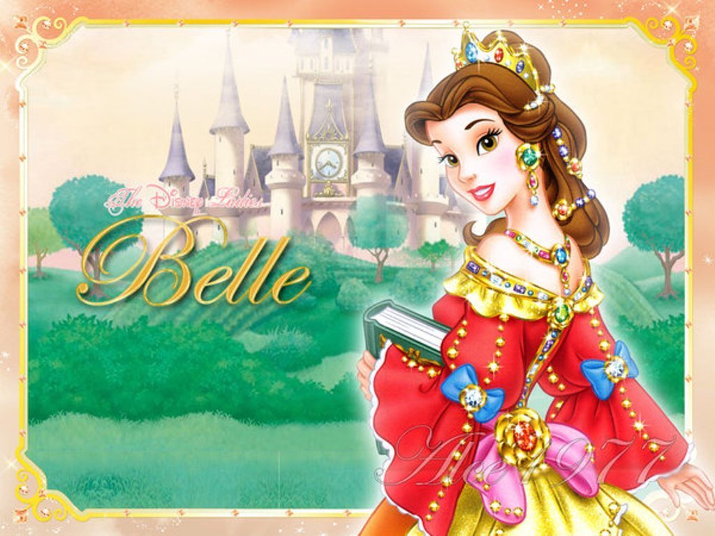 Princess Belle Wallpaper USELLA