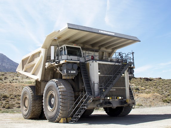 articulated dump truck Terex T285