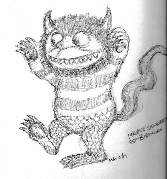 Where The Wild Things Are Sketch