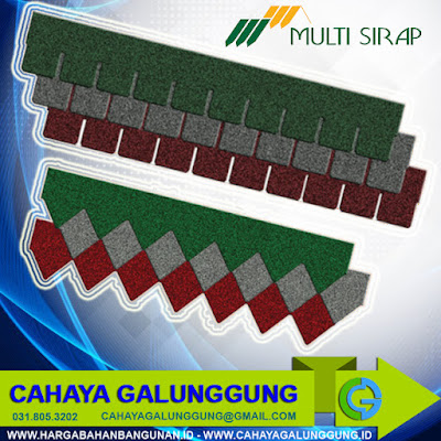 Harga Genteng Metal Multi Sirap Terbaru