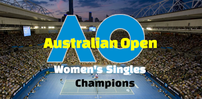 Australian Open Women's Singles, grand slam tournament,  Champions-Winners List, year wise.