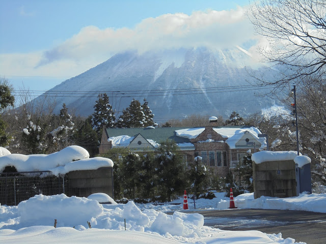 大山ヒルズの中からの眺め