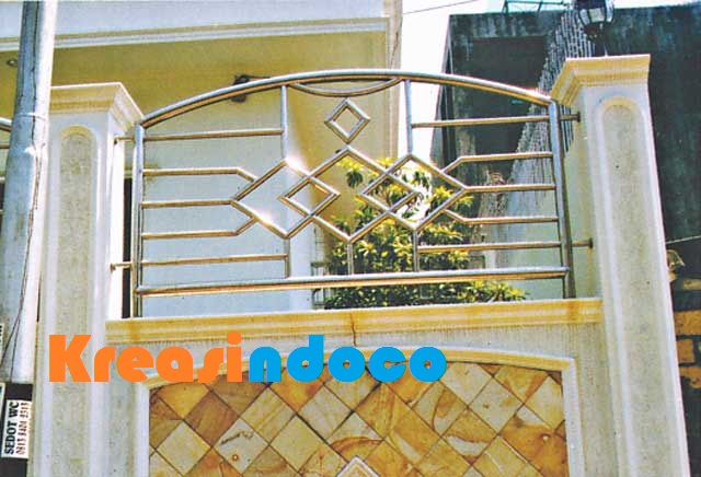  Model  Pagar  Pintu  Stainless  Kreasindoco co id Bengkel 