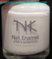 NK Really White nail polish