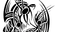 tato tribal simple bintang Tato gambar menakjubkan laut