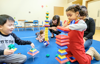 elementary students doing math