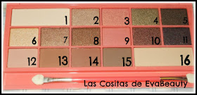 Paleta sombras ojos Chocolate I Heart Makeup maquillaje review swatches