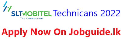 SLT Technician Jobs on Jobguide.lk