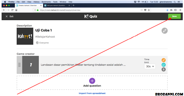 Tutorial Kahoot untuk Pembelajaran SD SMP SMA