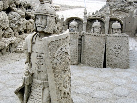 Awesome Sand Sculpture