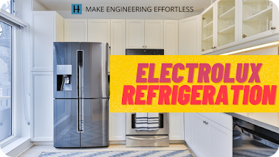 A real image of electrolux refrigeration. may god bless you
