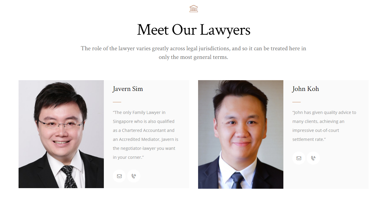 Singapore Divorce Lawyer